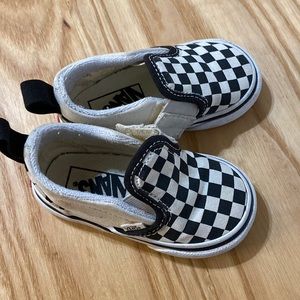 Toddler checkered vans